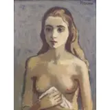 Moses Soyer, Nude