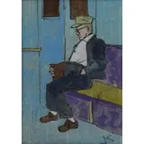 Joseph Solman, Man on the Subway