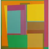 Daniel La Rue Johnson, Abstract (Untitled), Oil on Canvas