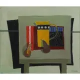 David Martin, Yellow Jug & Pears, 1998, Oil on Canvas