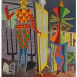Man Ray, Le Beau Temps, Lithograph in Colors