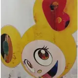 And then, and then and then and then and then / Yellow Jelly by Takashi Murakami, 2006, Offset Color Lithograph, sold Nov 2017