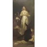 Eugène Carrière, Folie de Tatania, c. 1880, Oil on Canvas "Folie de Tatania" c