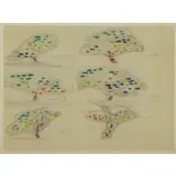 Paul Signac, Studies of a Tree