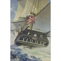 Robert Sticker, Eagle of the Sea, Oil on Canvas