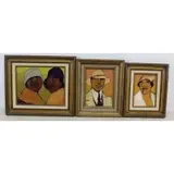 Stephen H Booker, 20's BPFP 31/77 Hanah mathews & Louise Hall 1928, Oil on Board