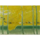 Andre Brasillier, Untitled (Horses in the Forest), Lithograph