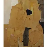 Rosario Murabito, La Belle et La Bete, 1965, Leather Collage