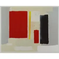 Esteban Vicente, Untitled, Screenprint in Colors