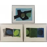 Paul. Set of Three Wunderlich, Pacific Series No. 23, Lithograph