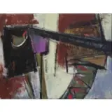 Anne Seelbach, Mechanical Animal, 1990, Oil on Canvas