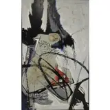 Mary Gardner Preminger, Acrobats, Oil on Canvas