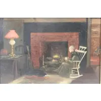 William Henry Yates, W.H.Yates, Oil on Canvas