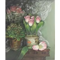 Emma Tapping, Tulipo, Oil on Canvas