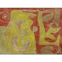 R.W Ray, Indian Legend, 1956, Oil On Canvas