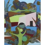 Carlos Sansegundo, Carlos Sansegundo (Spanish,1930-2010), Oil on Fabric