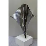 David Lee Brown, David Lee Brown / 1-86 / 2/8, Stainless Steel Sculpture