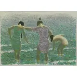 Josepf Hirsch, September Morn, Lithograph