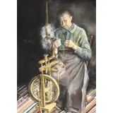 Leo Rosmer, Untitled, Pastel on Canvas