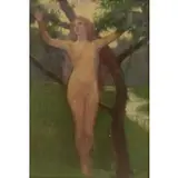 Thomas Riley, Eve., Oil on Panel