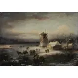 Andreas Schelfhout, A. Schelfhout 1856