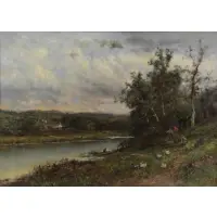 James C Thom, Untitled, Oil on Canvas