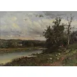 James C Thom, Untitled, Oil on Canvas