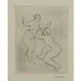 Le Fleuve Scamandre by Pierre-Auguste Renoir, Etching, sold Sep 2017