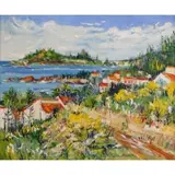 Yolande Ardissone, Coastal Landscape