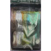 Mohan Samant, Samant 1959, Mixed Media on Canvas