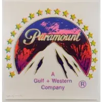 Andy Warhol, Paramount, Screenprint "Paramount" From "Ads" 1985