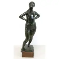 Joe Rosenthal, So What, Bronze Sculpture