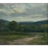 William Keith, Landscape, Oil on Canvas