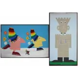 Jean. Two Sariano, Untitled, Gouaches on Paper