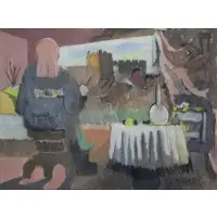 Robert Casper, The Artist, 2003, Oil on Canvas