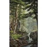 Levi Wells Prentice, Wooded Landscape