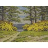 Melville Thomas Wire, Untitled, Oil on Board