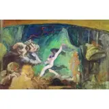 Philip Reisman, Minksy's, 1950, Oil on Board