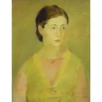 Isaac Soyer, To beautiful Helen / from Isaac Soyer / 33, Oil on Canvas