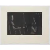 Pablo Picasso, Dans l'Atelier, Bloch 1227, 1965, Aquatint "Dans l'Atelier, Bloch 1227" 1965