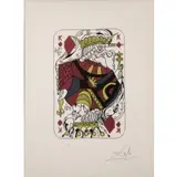 King of Diamonds by Salvador Dalí, Lithograph "King of Diamonds", sold Jul 2017