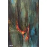 Untitled Abstract 1966 by Leonardo Nierman, Oil on Board, sold Jul 2017