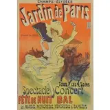 Jules Chéret, Jardin de Paris