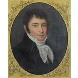 Henri N Van Gorp, Portrait of a Gentleman, Oil on Canvas