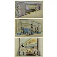 Johnson. Three, Yardley of London, Watercolor and ink on illustration board