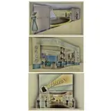 Johnson. Three, Yardley of London, Watercolor and ink on illustration board