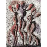 Frederic Karoly, 7-47, Mixed Media on Paper