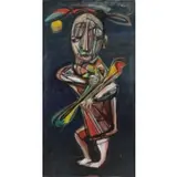 Nahum Tschacbasov, Artist With Palette