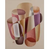 Perpetuum Mobile by George Saru, 1991, Oil on Canvas, sold Jun 2017