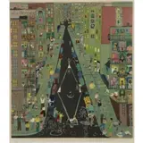 Ralph Fasanella, New York Stickball Game, 1975, Silkscreen